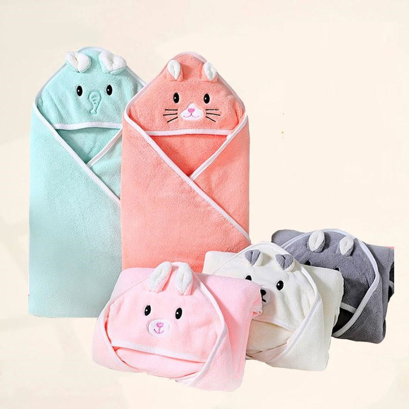 Cape de Bain Bébé à Motif d'animaux