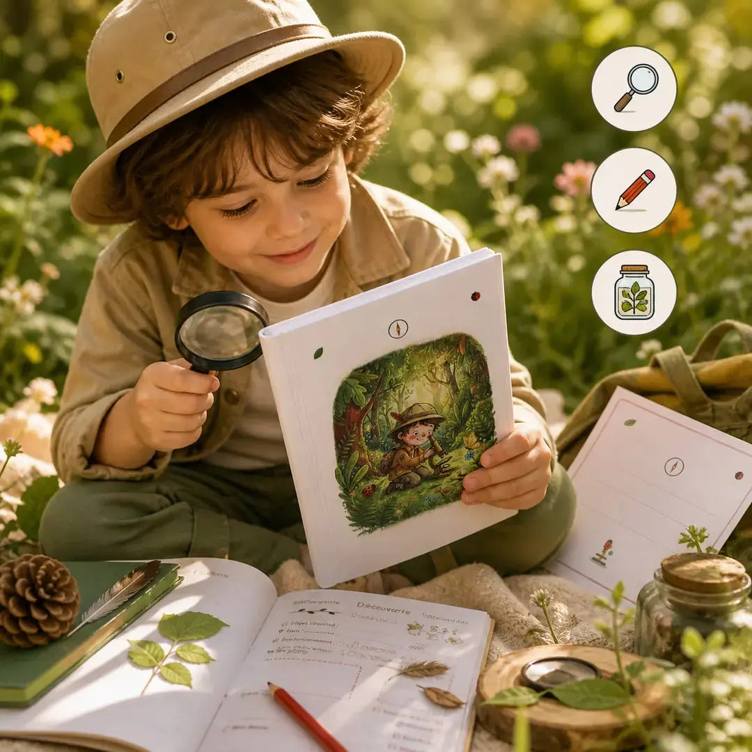 Carnet des Aventuriers - Journal d'Observation Nature dès 6 ans