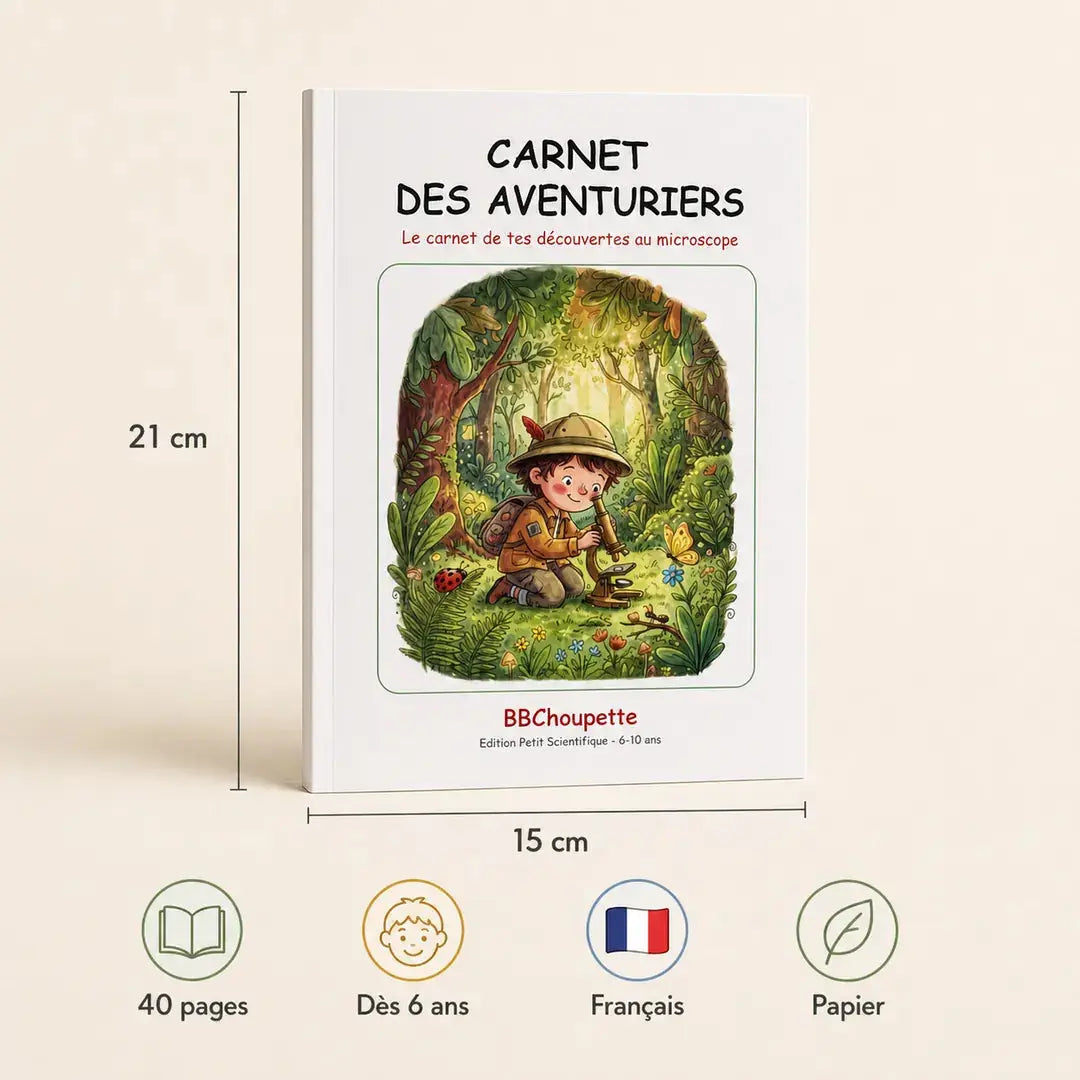 Carnet des Aventuriers - Journal d'Observation Nature dès 6 ans