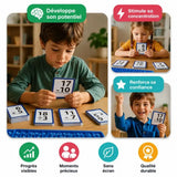 Cartes Flash Maths Enfant – Tables de Multiplication et Calcul