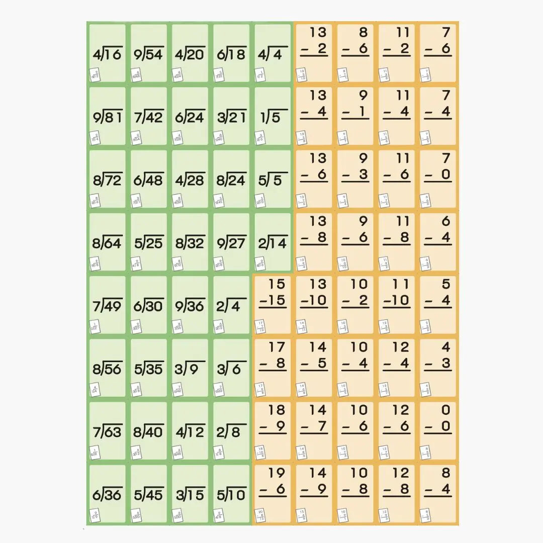 Jeux Mathématiques de Cartes - MathéQuiz