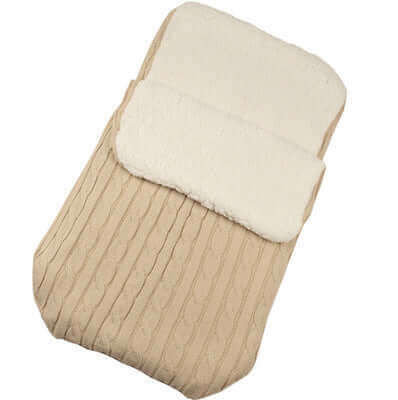 Cashmere Dream Angular Cocoon Sleeping Bag (Lamb Fleece Lined Swaddle)