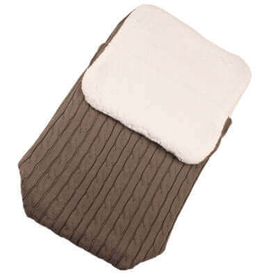 Cashmere Dream Angular Cocoon Sleeping Bag (Lamb Fleece Lined Swaddle)