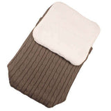 Cashmere Dream Angular Cocoon Sleeping Bag (Lamb Fleece Lined Swaddle)