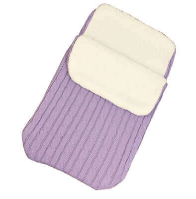 Cashmere Dream Angular Cocoon Sleeping Bag (Lamb Fleece Lined Swaddle)