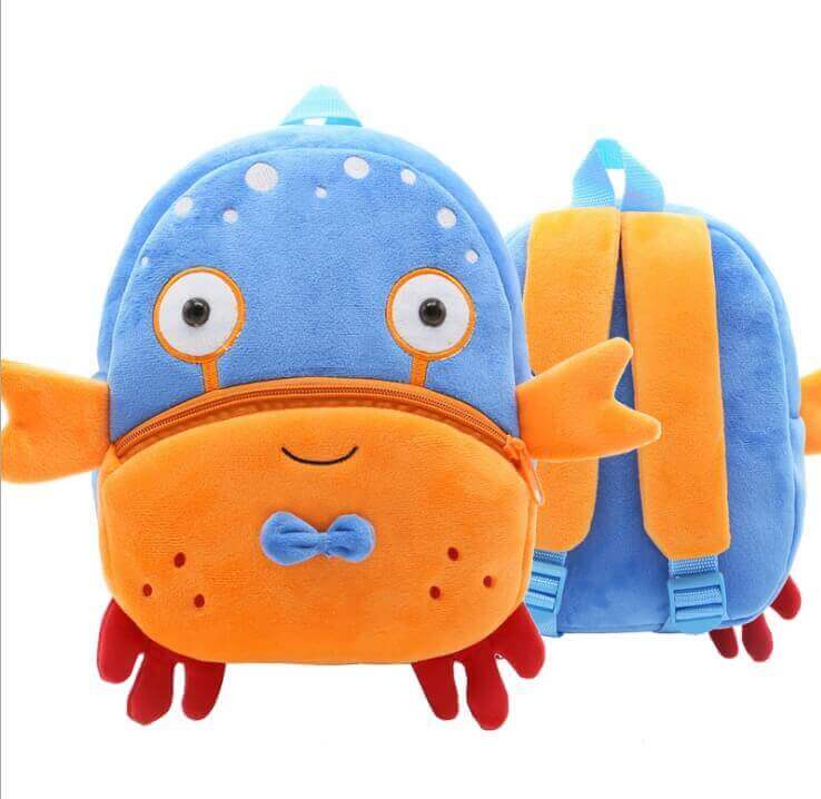 Charming Critter Sac à Dos Peluche Tout-Petit (Sac d'École Animal Doux)