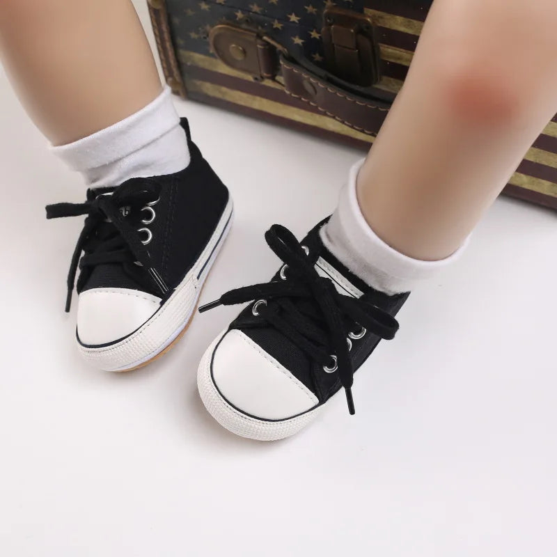 Chaussure bebe premier pas en Toile | SoftStart