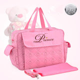 Chic Comfort Premium Crossbody Diaper Tote (Eco-Friendly 600D Fabric)