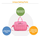 Chic Comfort Premium Crossbody Diaper Tote (Eco-Friendly 600D Fabric)