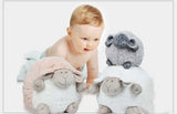 Dreamy Cloud Sleeping Lamb Plush (Compagnon Réconfortant pour l'Heure du Coucher)
