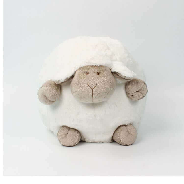 Dreamy Cloud Sleeping Lamb Plush (Compagnon Réconfortant pour l'Heure du Coucher)