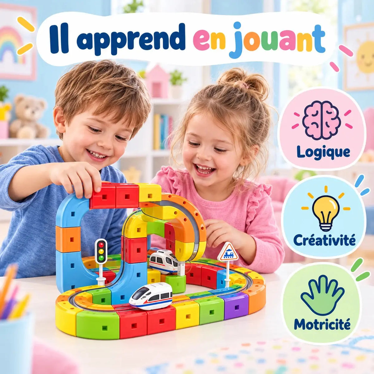 Circuit Train Enfant 3D Anti-Gravité – CubeTrack