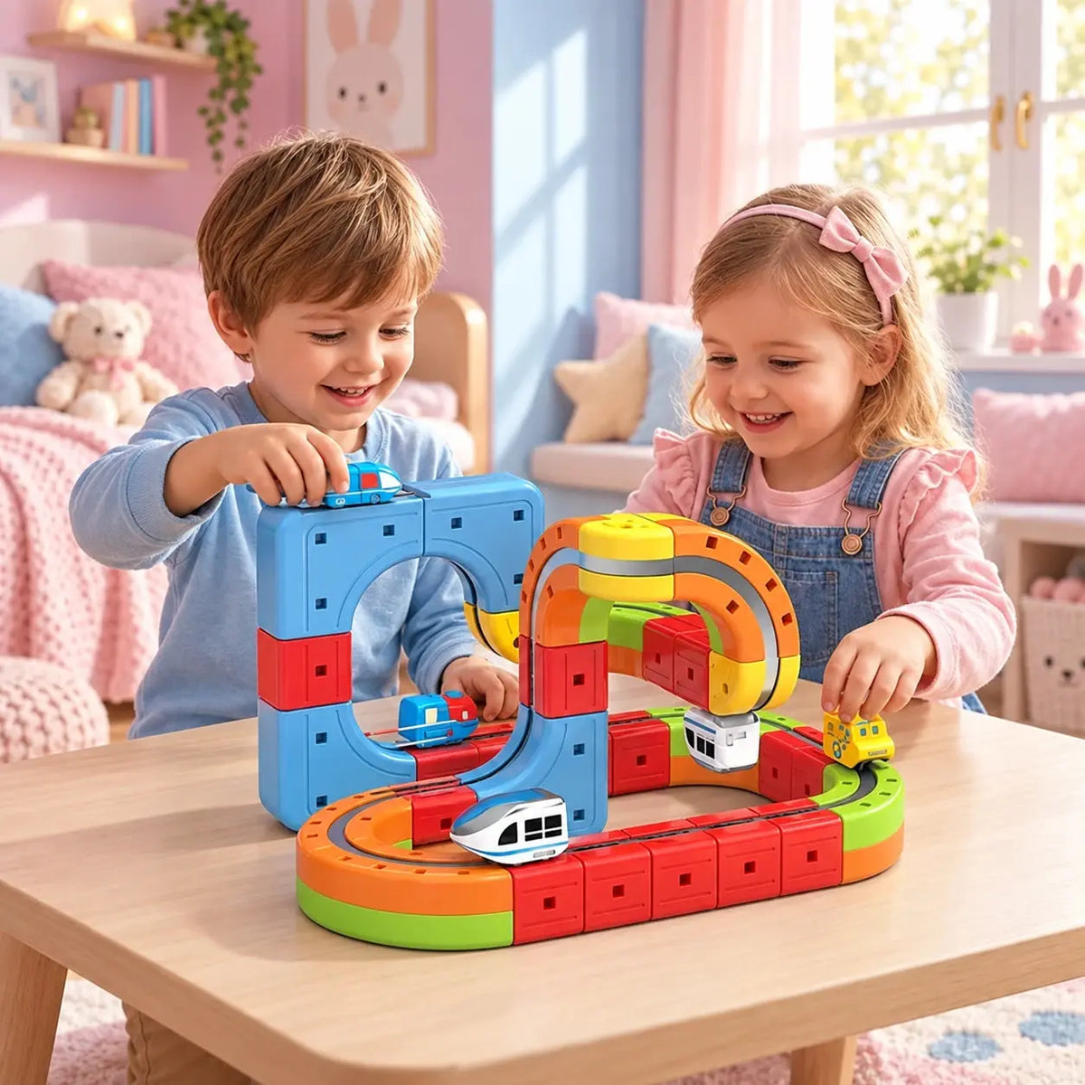 Circuit Train Enfant 3D Anti-Gravité – CubeTrack