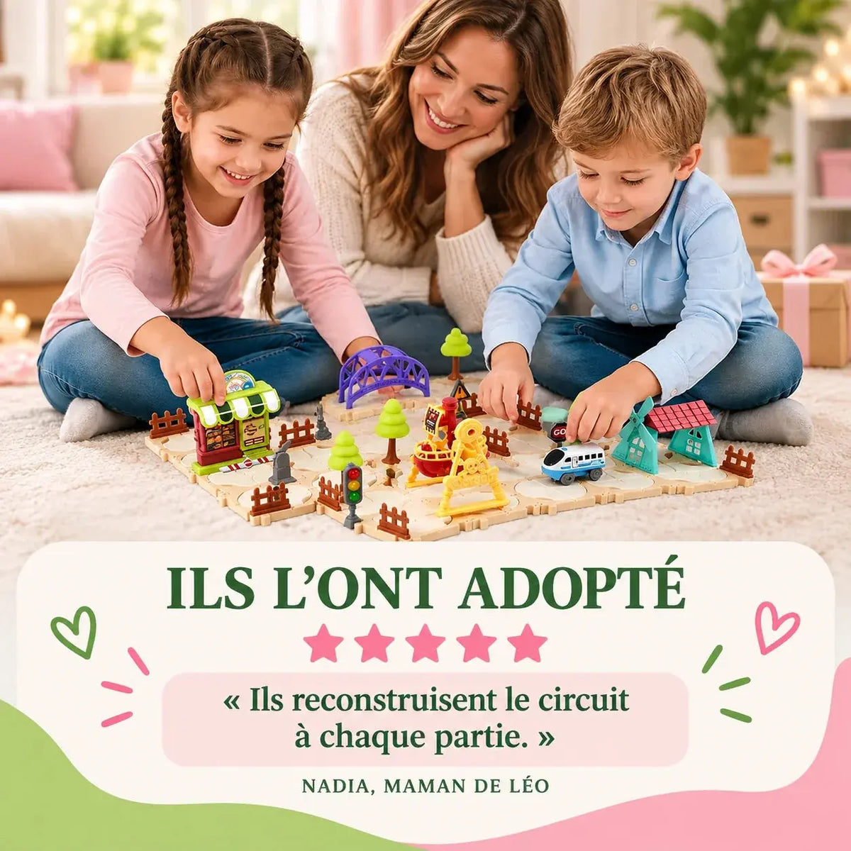 Circuit Train - Parc d'Attractions Modulaire