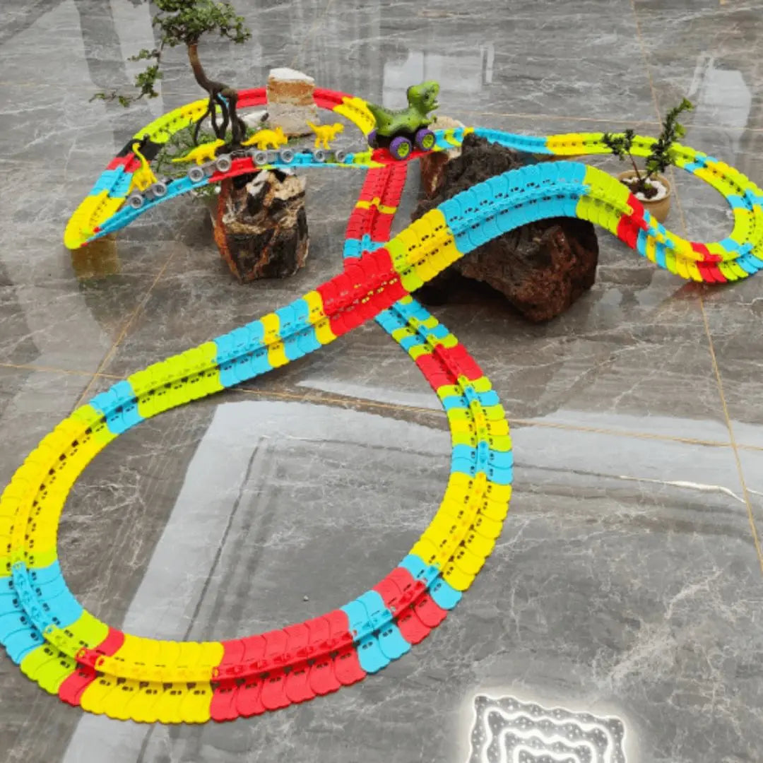 Circuit voiture enfant - DinoRacer