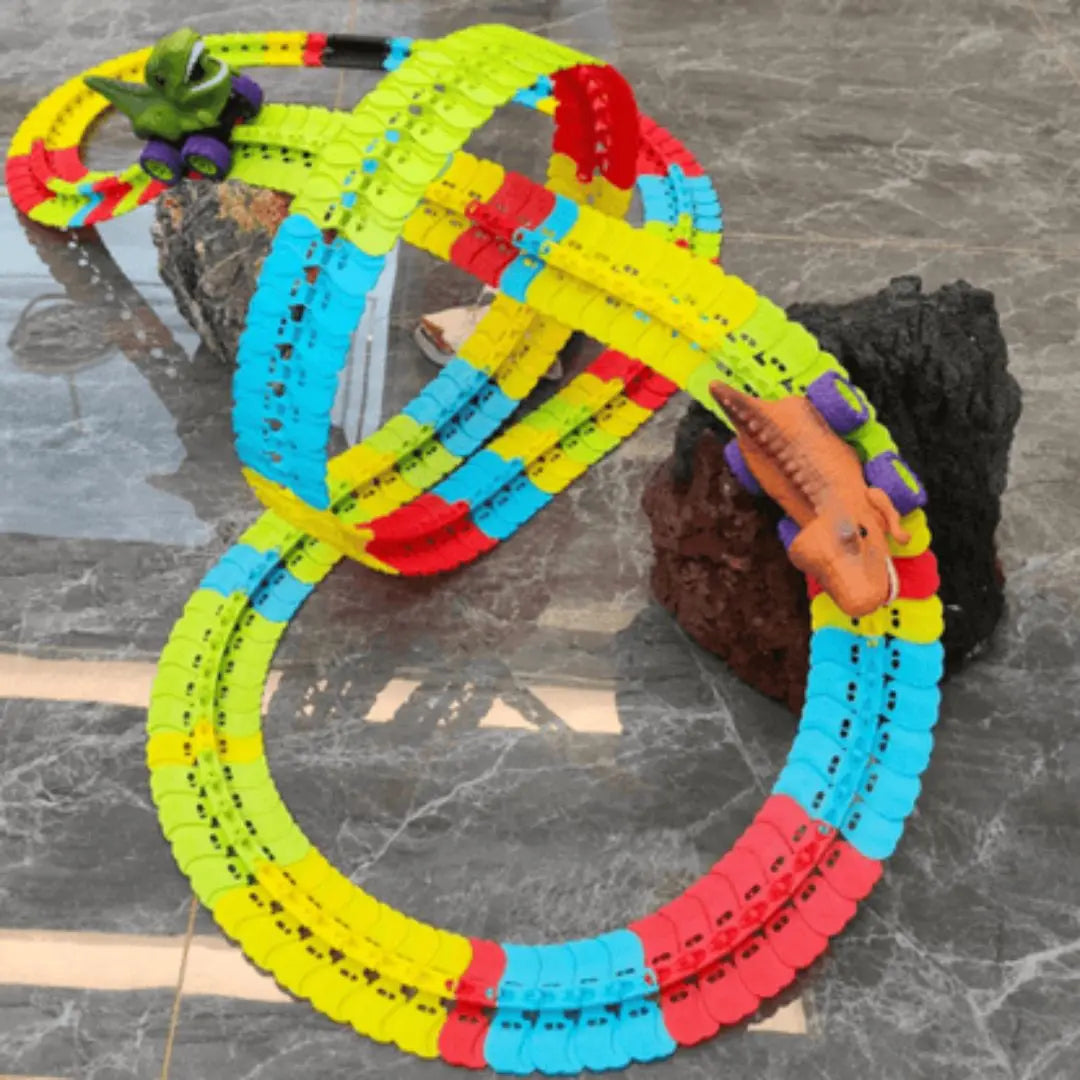 Circuit voiture enfant - DinoRacer