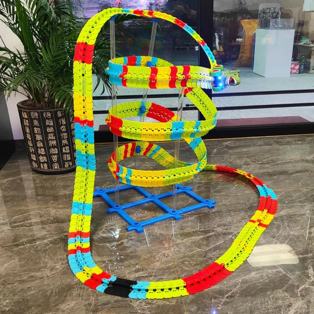 Circuit voiture enfant - DinoRacer