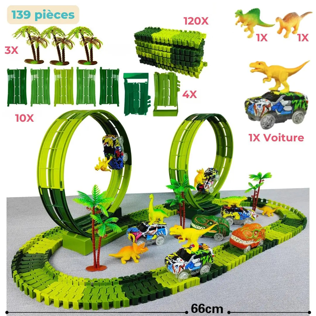 Circuit voiture enfant - DinoTrack