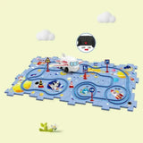 Circuit voiture enfant - RailCar Puzzel