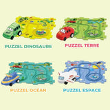 Circuit voiture enfant - RailCar Puzzel