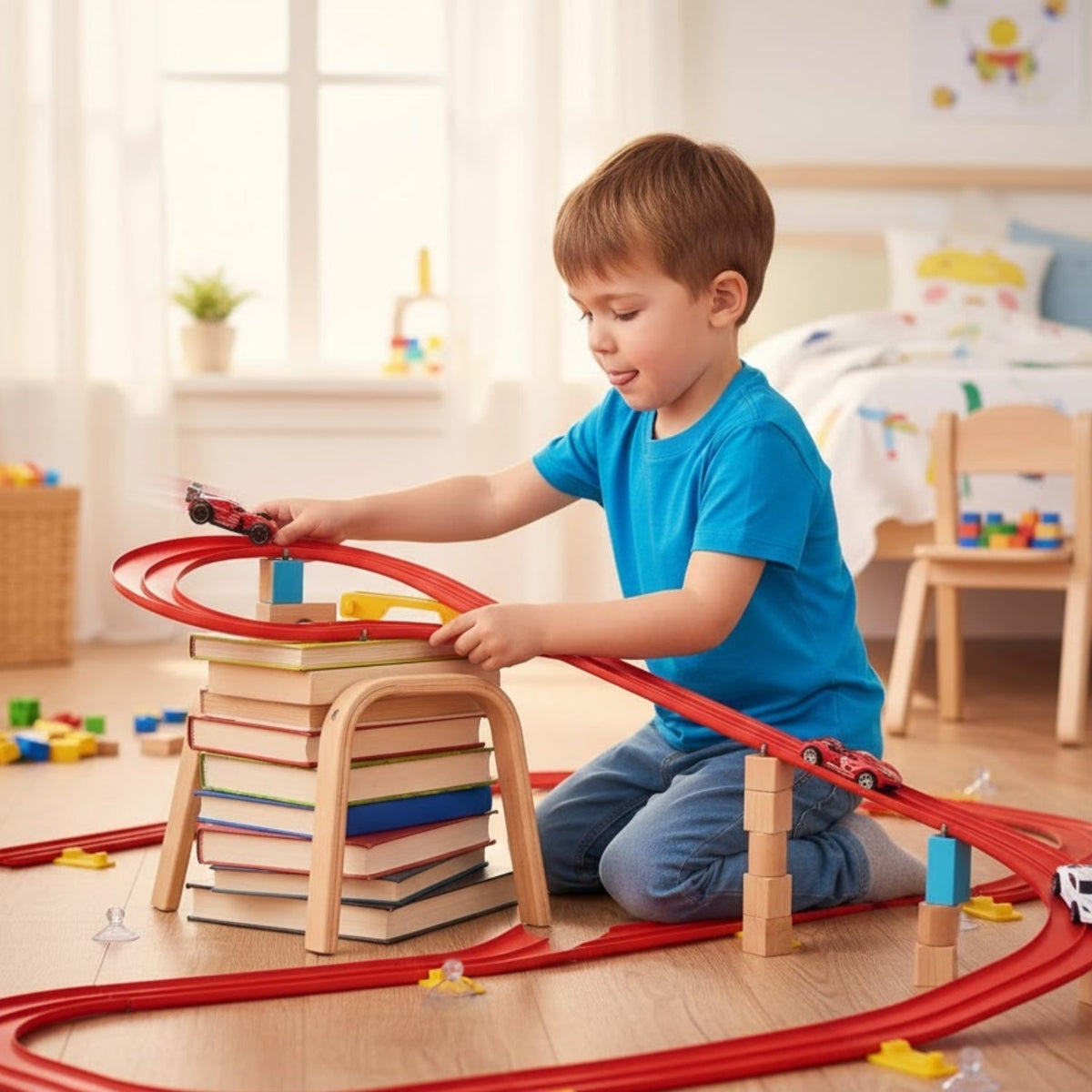 Circuit voiture enfant flexible | FlexiTrack