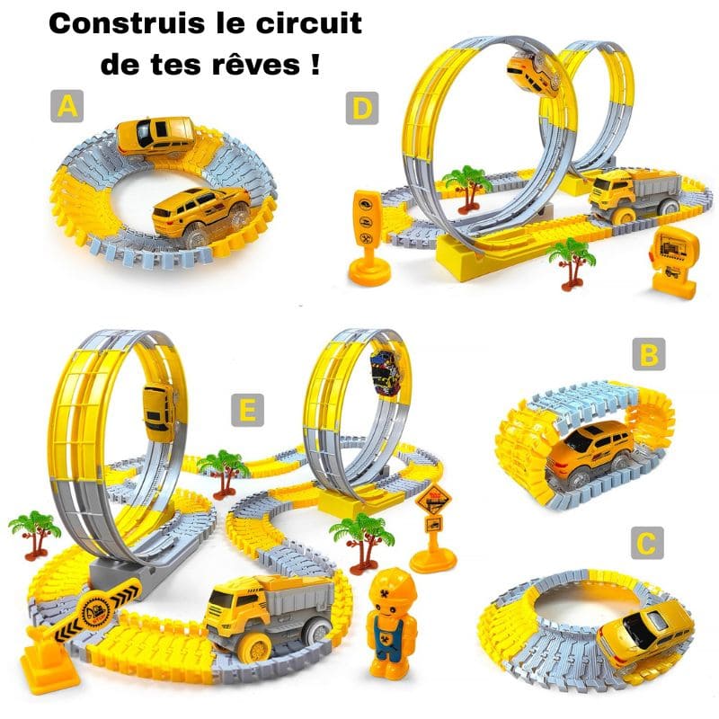 Circuit Looping - Camions de Chantier pour Enfants | LoopiTruck
