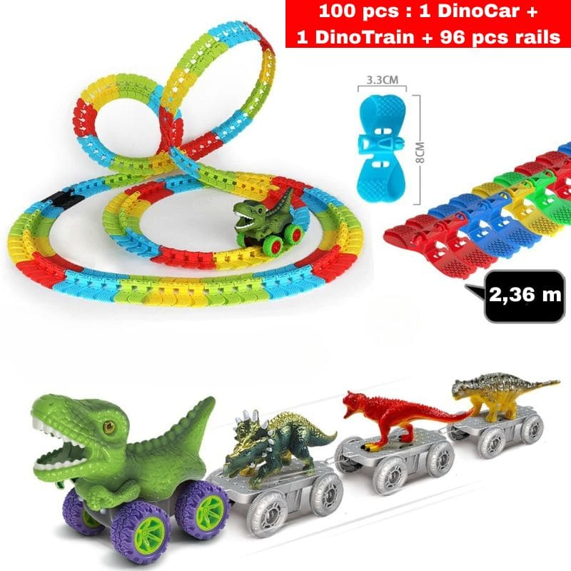 Circuit Voiture Dinosaure Suspendu | BabyRex