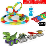 Circuit Voiture Dinosaure Suspendu | BabyRex