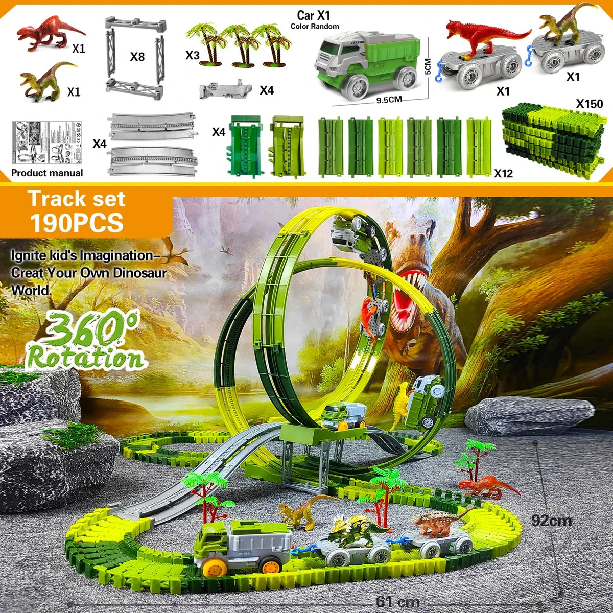 Circuit voiture anti-gravité avec looping vertical | GravityLoop