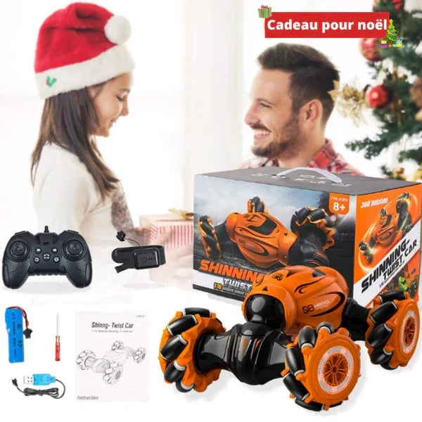 Fun360 - Voiture télécommandée tout terrain drift 360°
