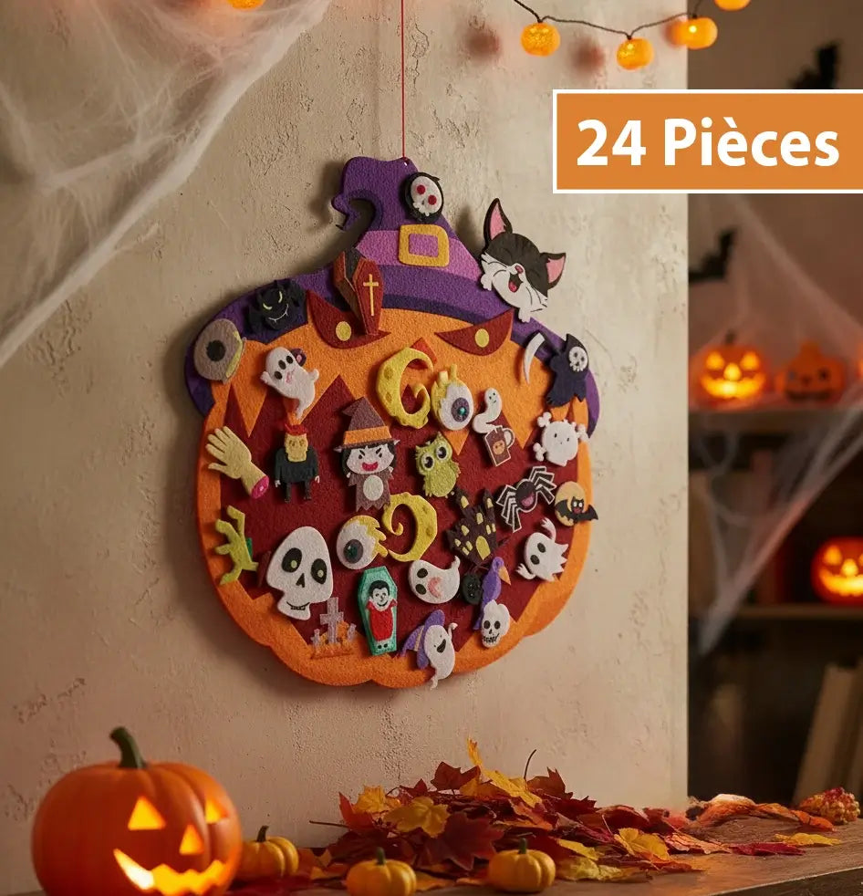 Citrouille d'Halloween Montessori | PumpkinPlay
