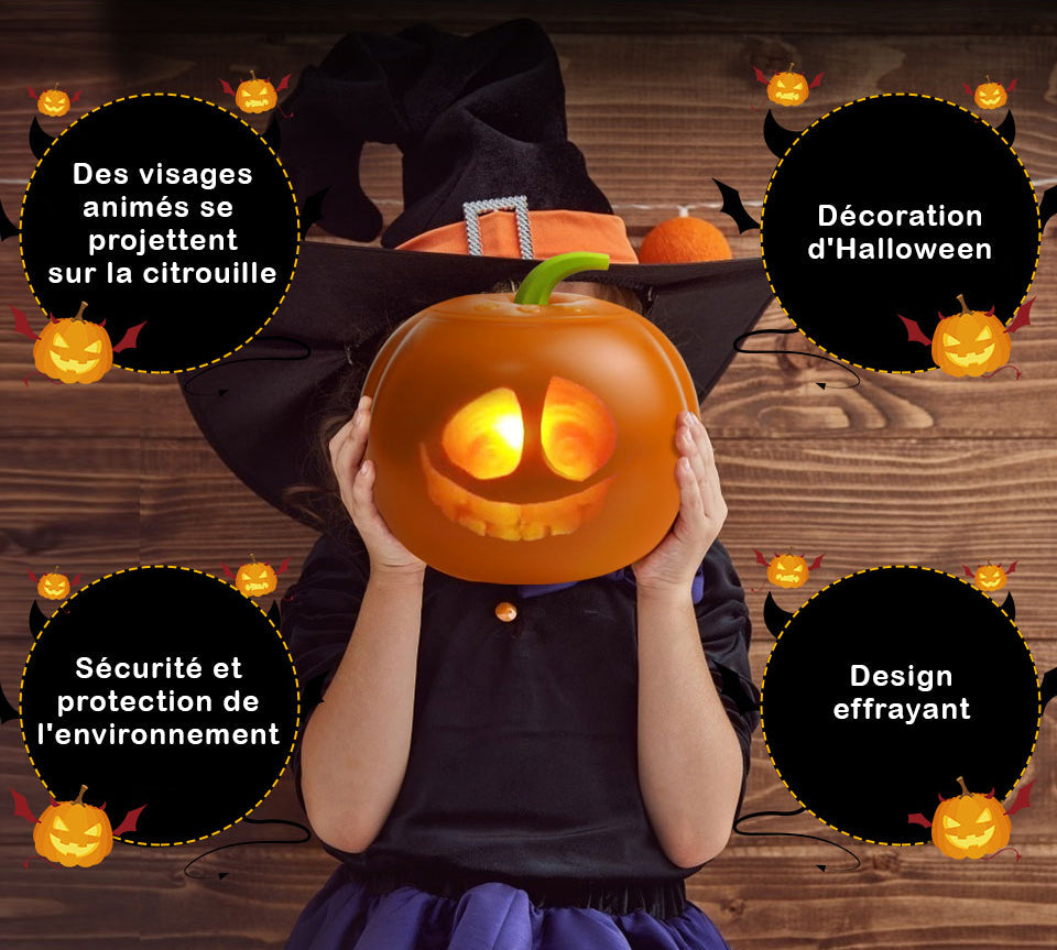 Citrouille Parlante Interactive pour Halloween