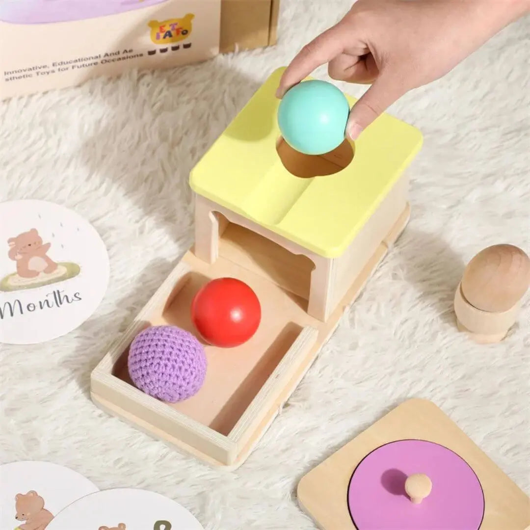 Coffret Jouet en Bois Bébé Montessori 6-9 mois – MontessoriBox
