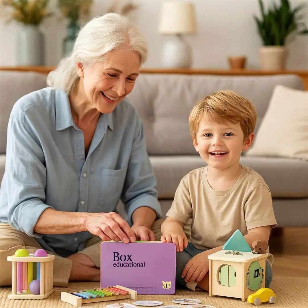 Coffret Montessori Bébé 12-18 mois – PlayBox
