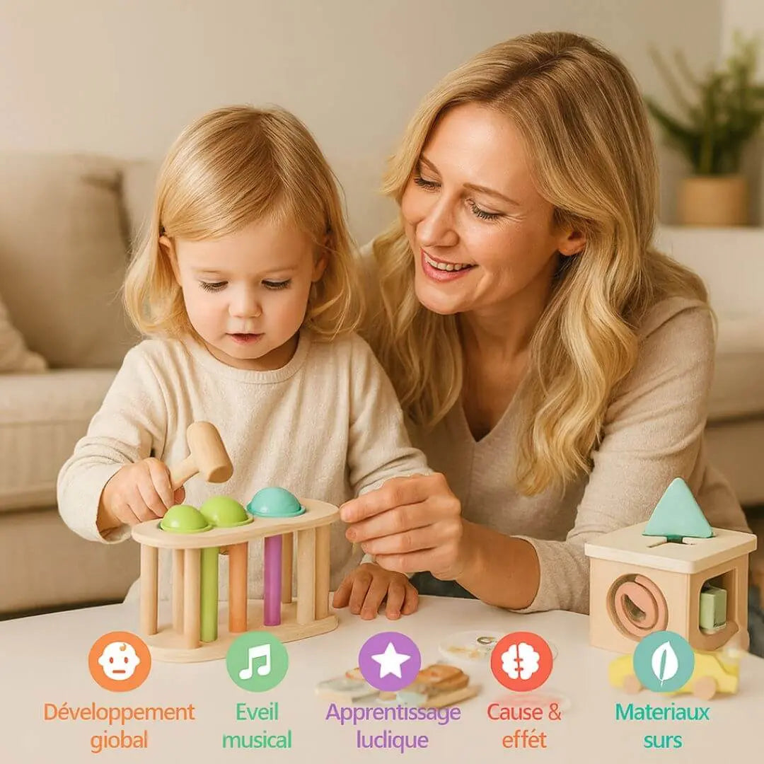 Coffret Montessori Bébé 12-18 mois – PlayBox