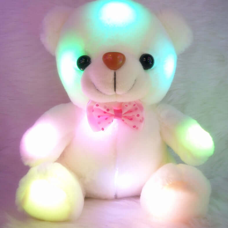 Nounours LED Phosphorescent (Veilleuse Peluche Douce)