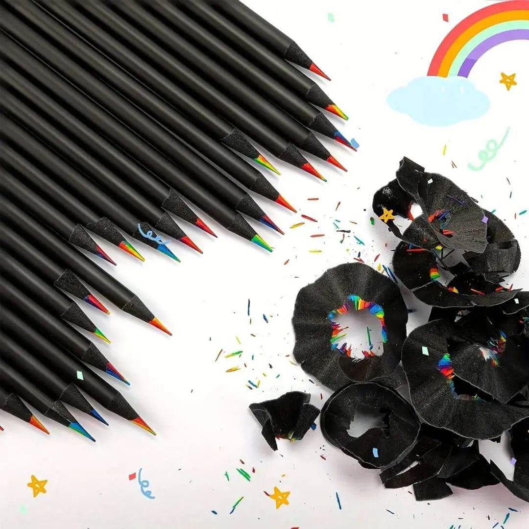 Crayon de Couleur Arc-en-Ciel 7 en 1 – RainbowSketch