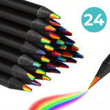 Crayon de Couleur Arc-en-Ciel 7 en 1 – RainbowSketch