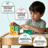 Cube Montessori Rubiksy – Jeu Éducatif – Dès 3 Ans