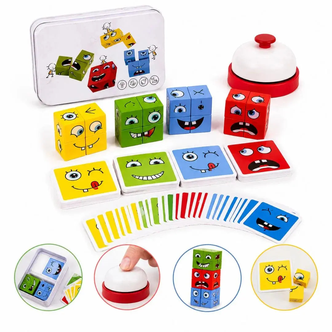 Cube Montessori Rubiksy – Jeu Éducatif – Dès 3 Ans