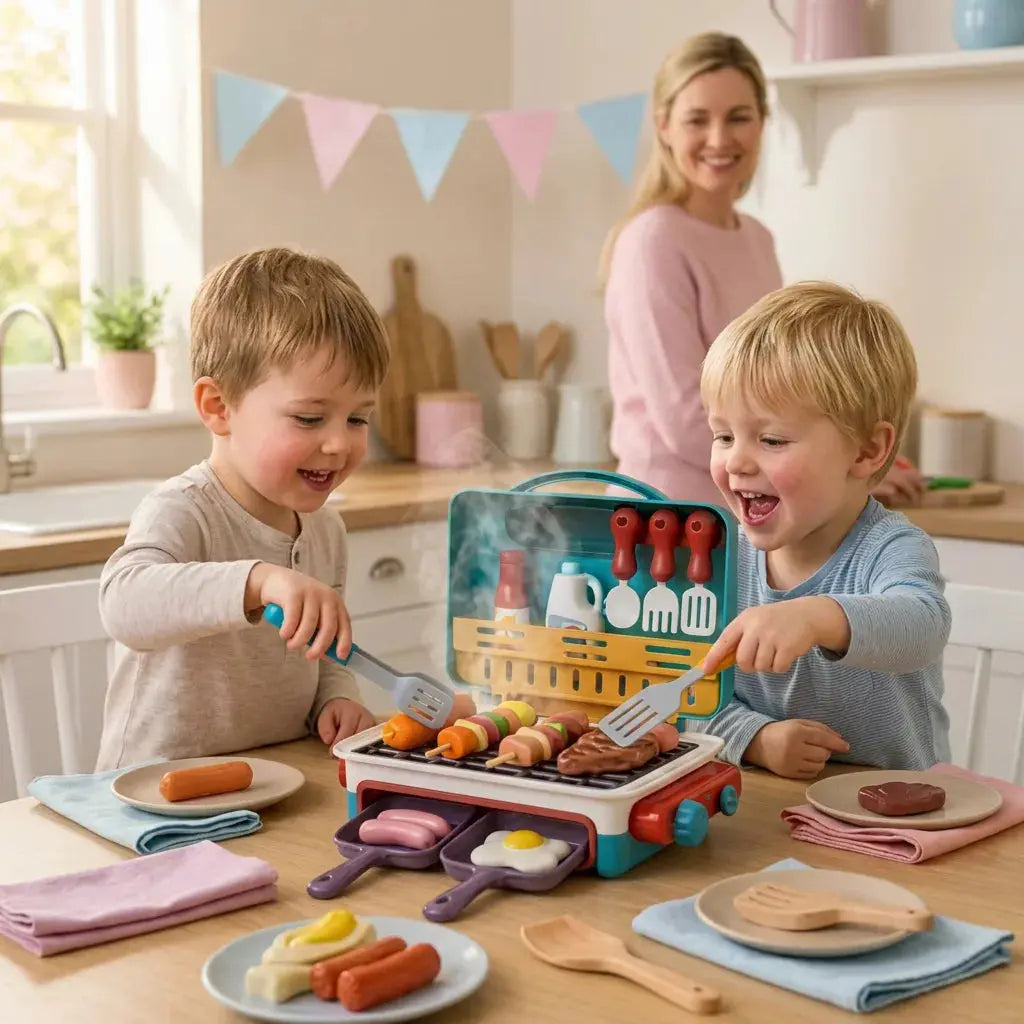 Cuisine BBQ Enfant – Effet Fumée – Aliments Magiques