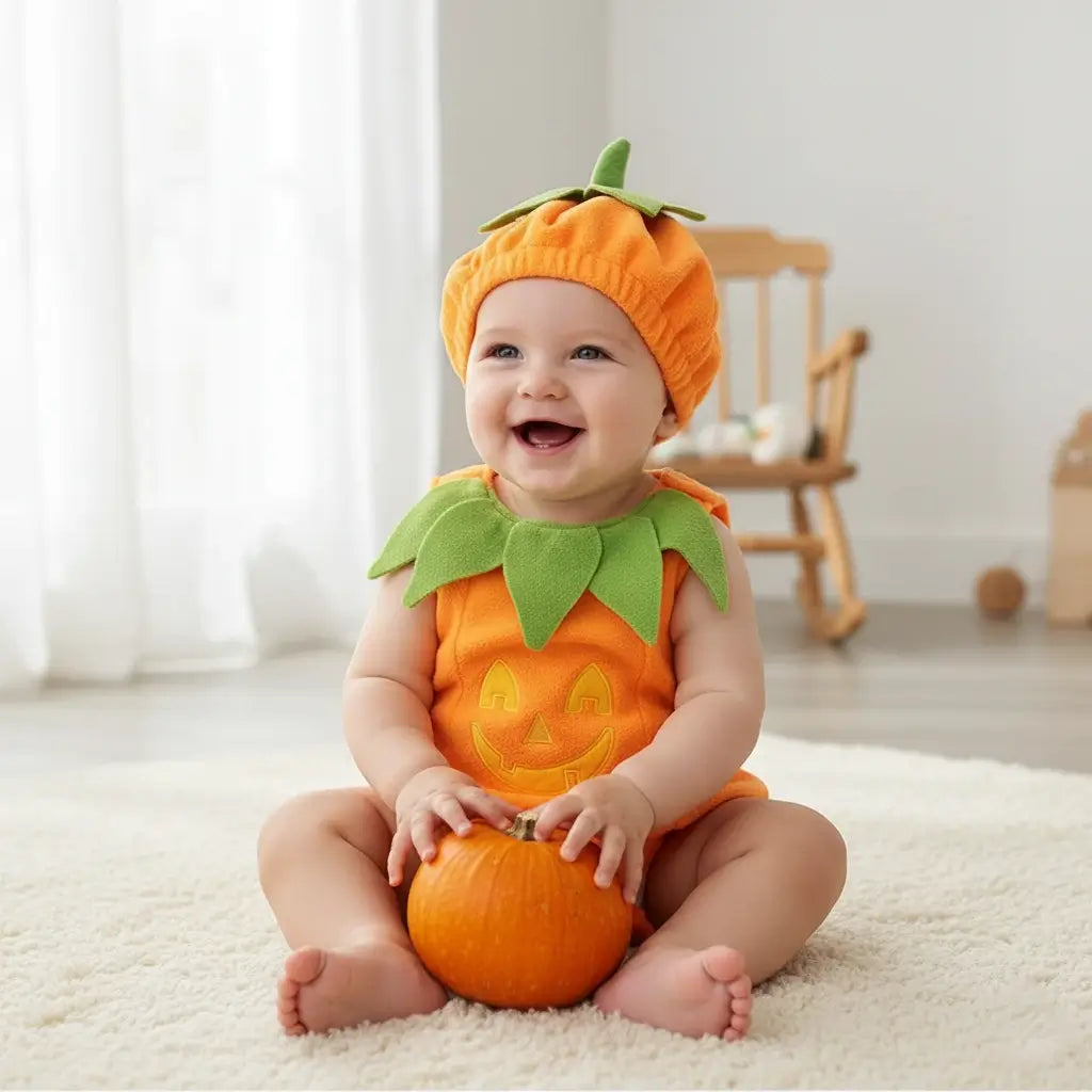 Deguisement Citrouille d'Halloween pour Bébé | PumpKid