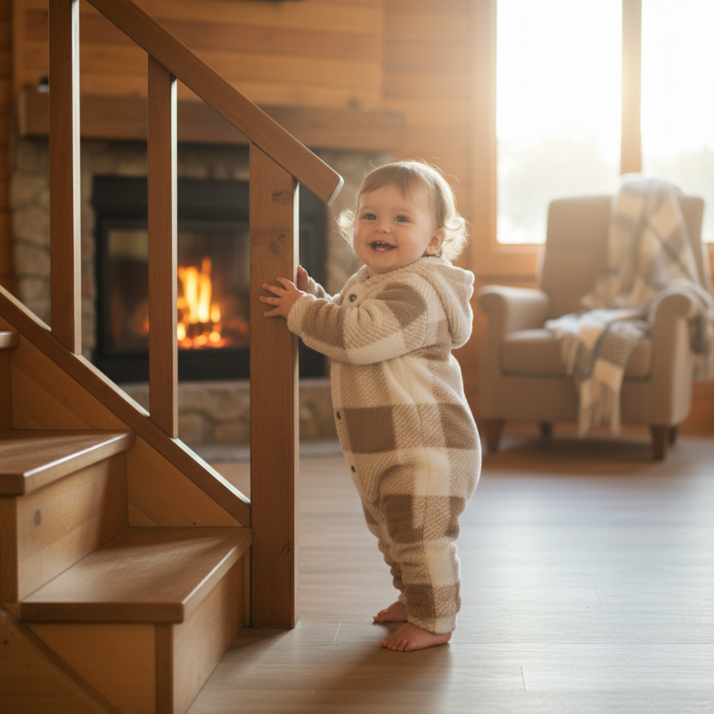 Combinaison Polaire Hiver pour Bébé