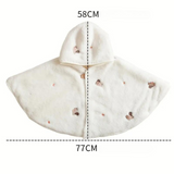 Manteau Cape Polaire Porte-Bébé