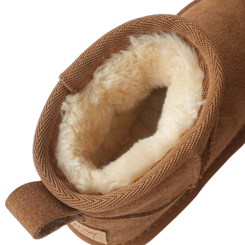 Bottes en Daim Fourrées pour Bébé / Enfant