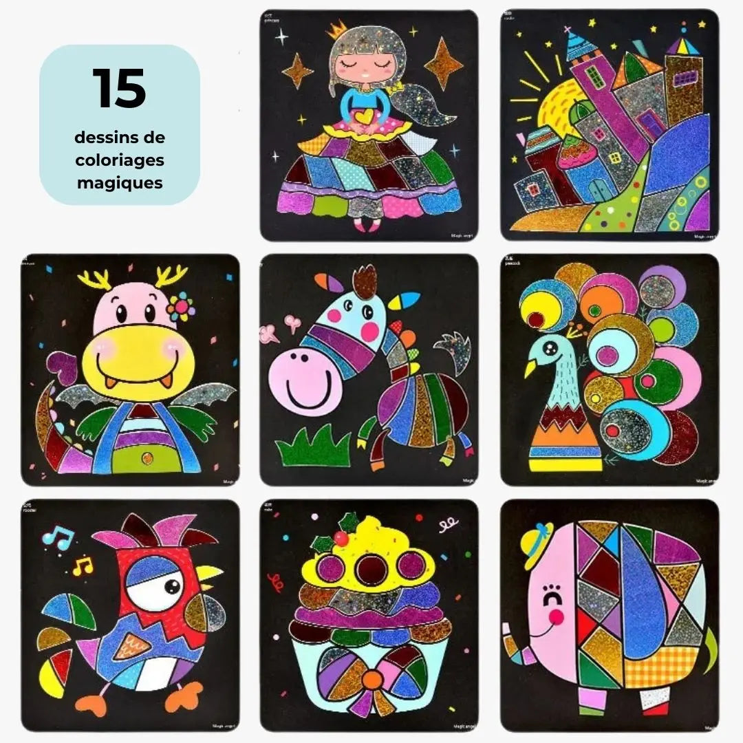 Dessin Coloriage Magique - ColoriFun