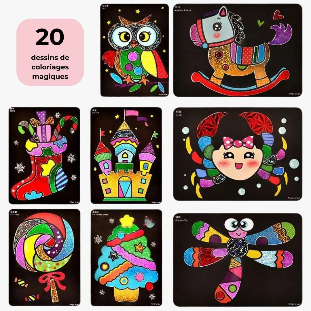 Dessin Coloriage Magique - ColoriFun
