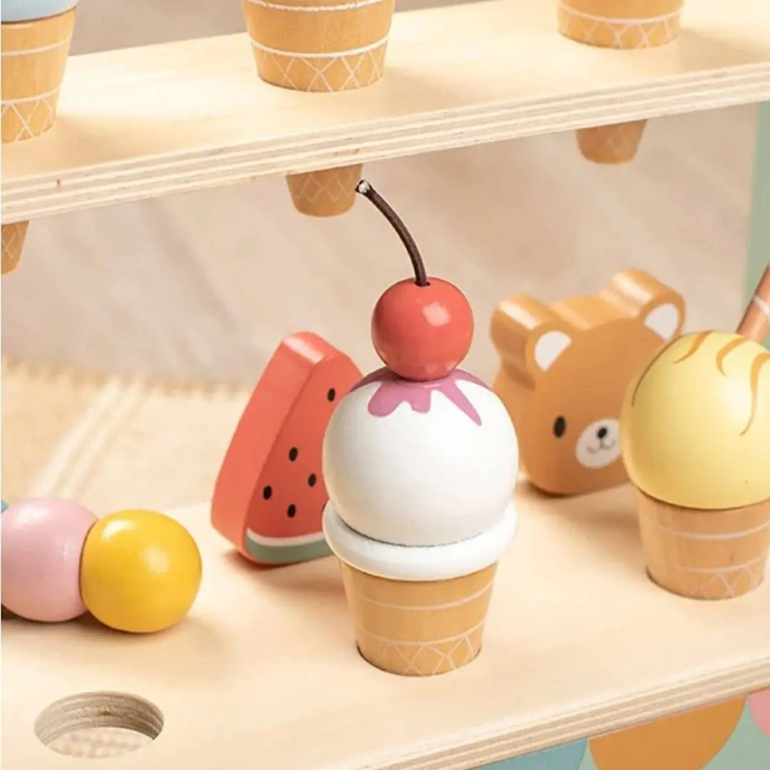 Dinette en bois – Ensemble Comptoir de Crème Glacée WOUG