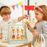Dinette en bois – Ensemble Comptoir de Crème Glacée WOUG