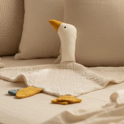 Doudou bebe canard